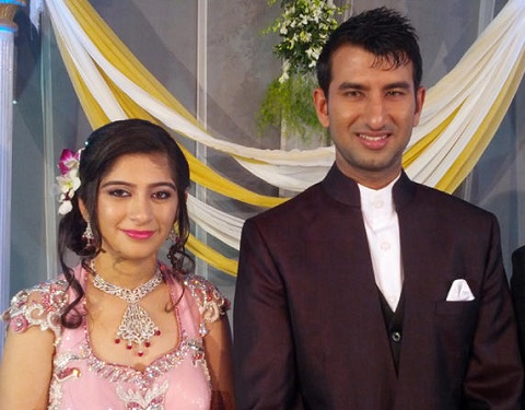 Cheteshwar Pujara Wedding With Puja – Indian Weddings